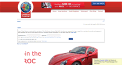 Desktop Screenshot of members.aroc-uk.com